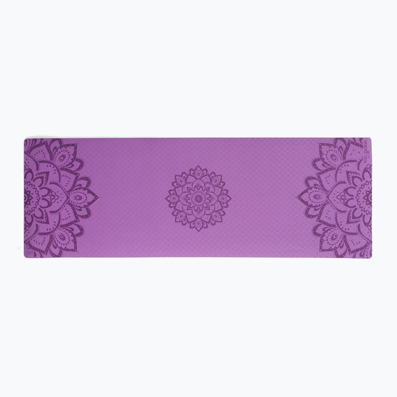Килимок для йоги  Yoga Design Lab Flow Pure 6 мм фіолетовий Mandala Lavender 2