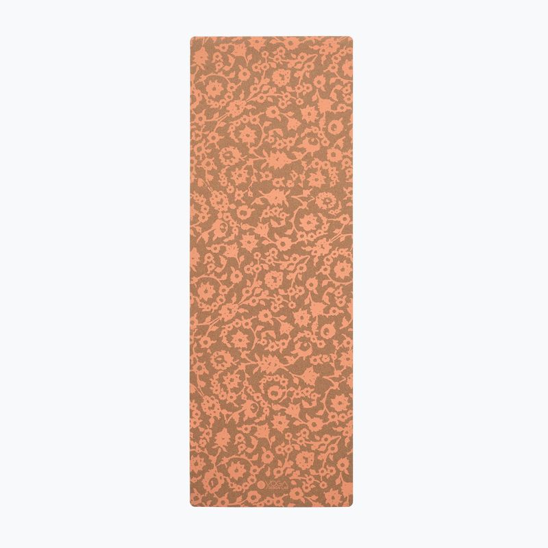 Килимок для йоги Yoga Design Lab Cork 5.5 мм floral batik
