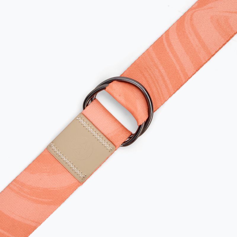 Ремінь для йоги Yoga Design Lab Strap coral 2