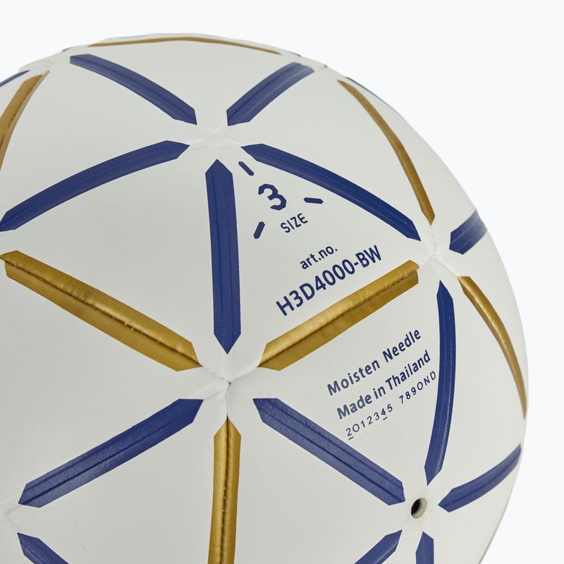 М'яч гандбольний Molten H3D4000-BW d60 IHF blue/white розмір 3 3