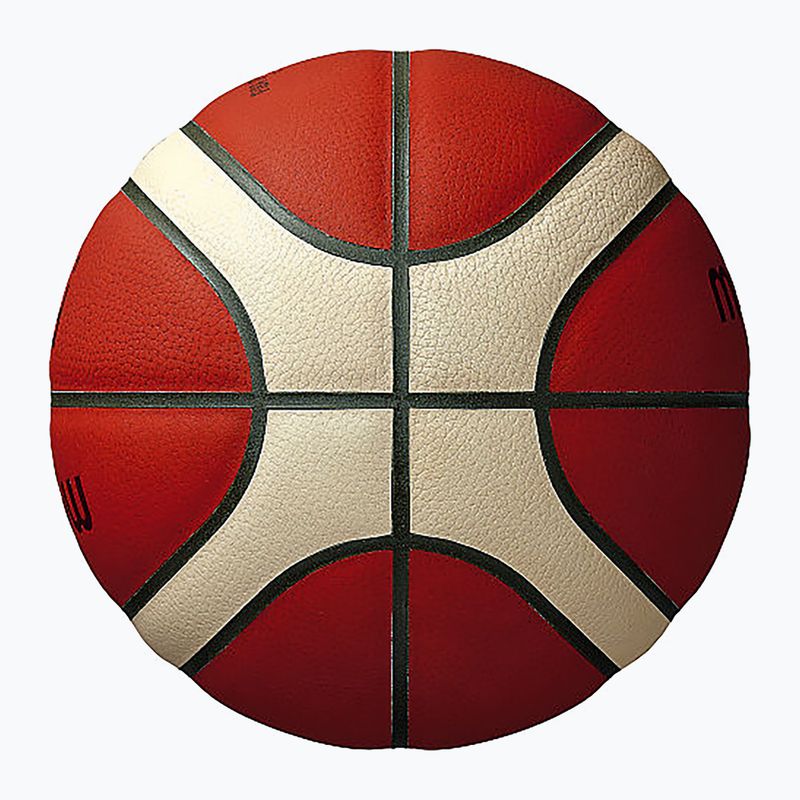 М'яч баскетбольний Molten B7G5000 FIBA brown розмір 7 6