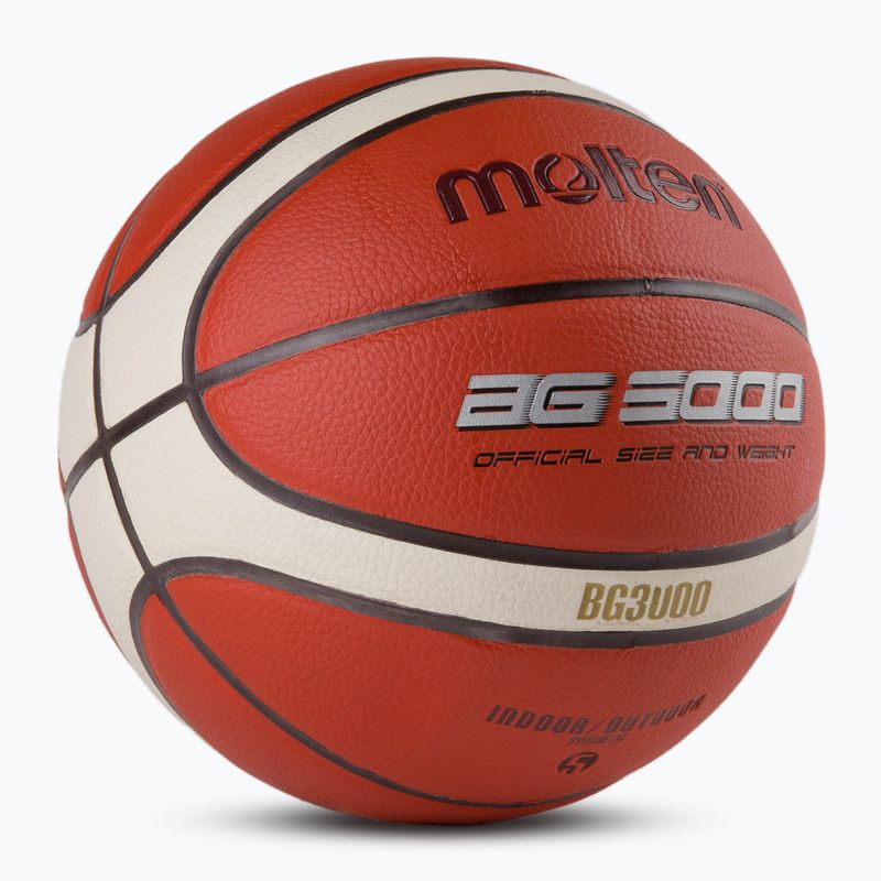 Баскетбольний м'яч Molten B6G3000 Розмір 6 2