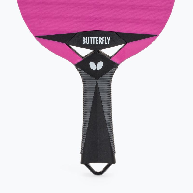 Ракетка для настільного тенісу Butterfly Outdoor pink 4