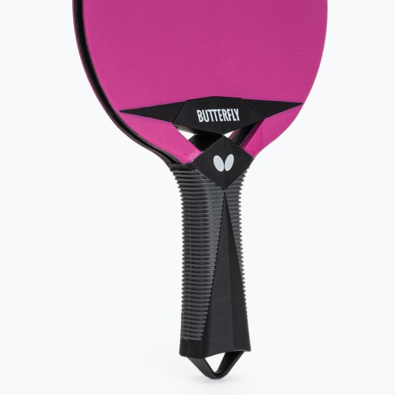 Ракетка для настільного тенісу Butterfly Outdoor pink 5