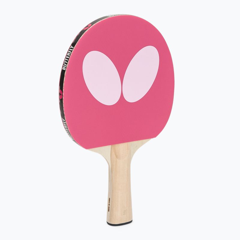 Ракетка для настільного тенісу Butterfly Logo pink 7