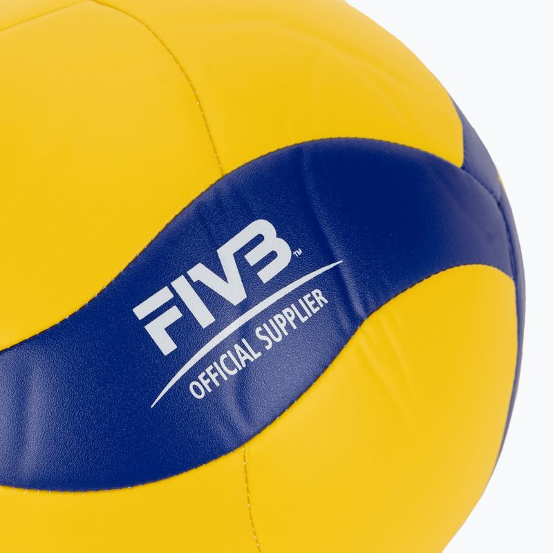 М'яч для волейболу Mikasa V460 yellow/blue розмір 5 3