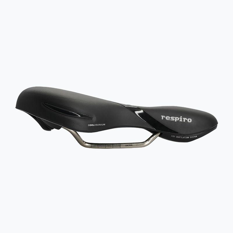 Сідло велосипедне Selle Royal Respiro Soft Athletic Straciatella 45St. black 3