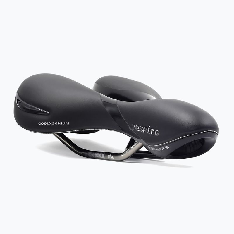 Сідло велосипедне Selle Royal Respiro Soft Athletic Straciatella 45St. black 4