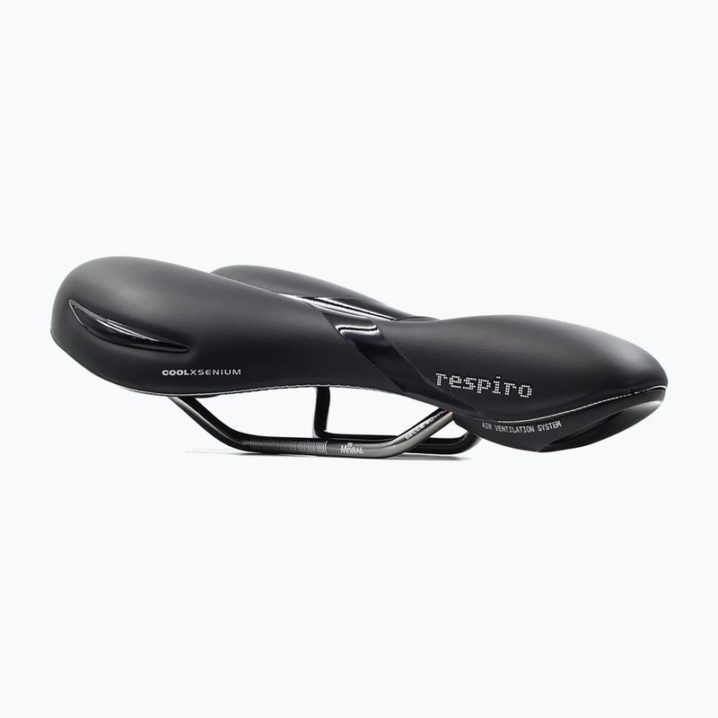 Сідло велосипедне Selle Royal Respiro Soft Athletic Straciatella 45St. black 6