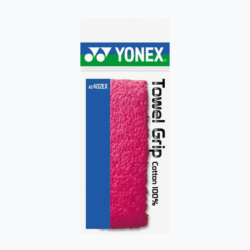 Обмотка для ракеток для бадмінтону YONEX AC 402 Frotte Griffband magenta