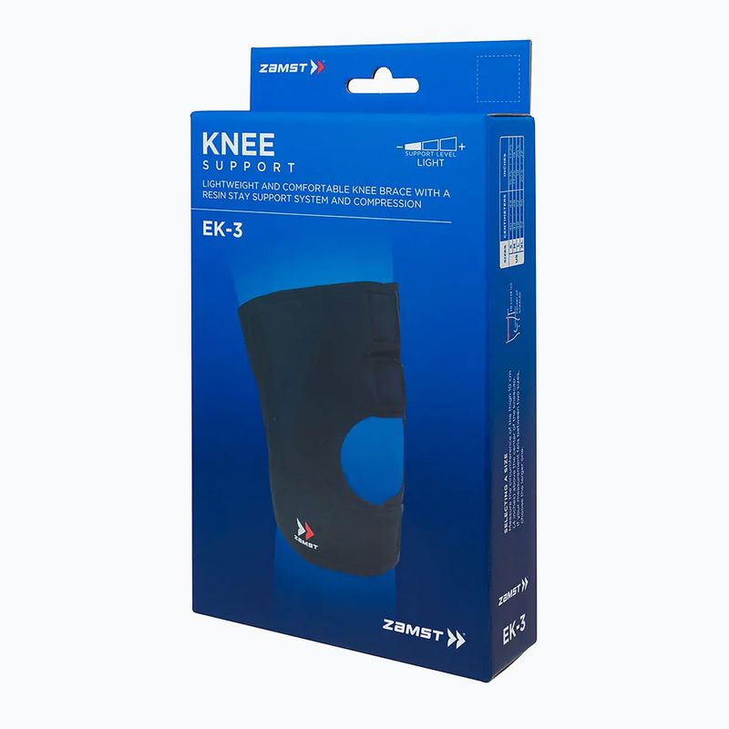 Стабілізатор колінного суглоба Zamst EK-3 чорний 471901 6