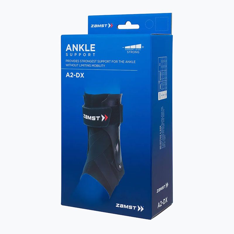 Стабілізатор гомілковостопного суглоба Zamst A2-DX Ankle правий чорний 670601 3