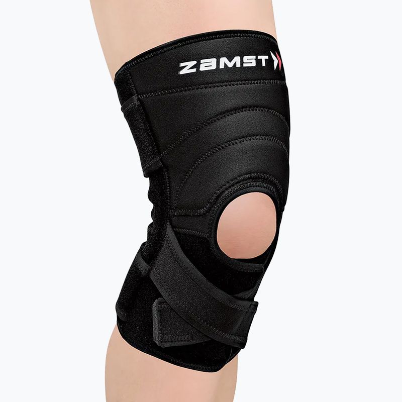 Стабілізатор колінного суглоба Zamst ZK-7 чорний 671701 8