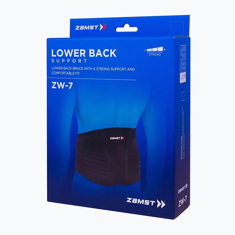 Стабілізатор спини Zamst ZW-7 чорний 4