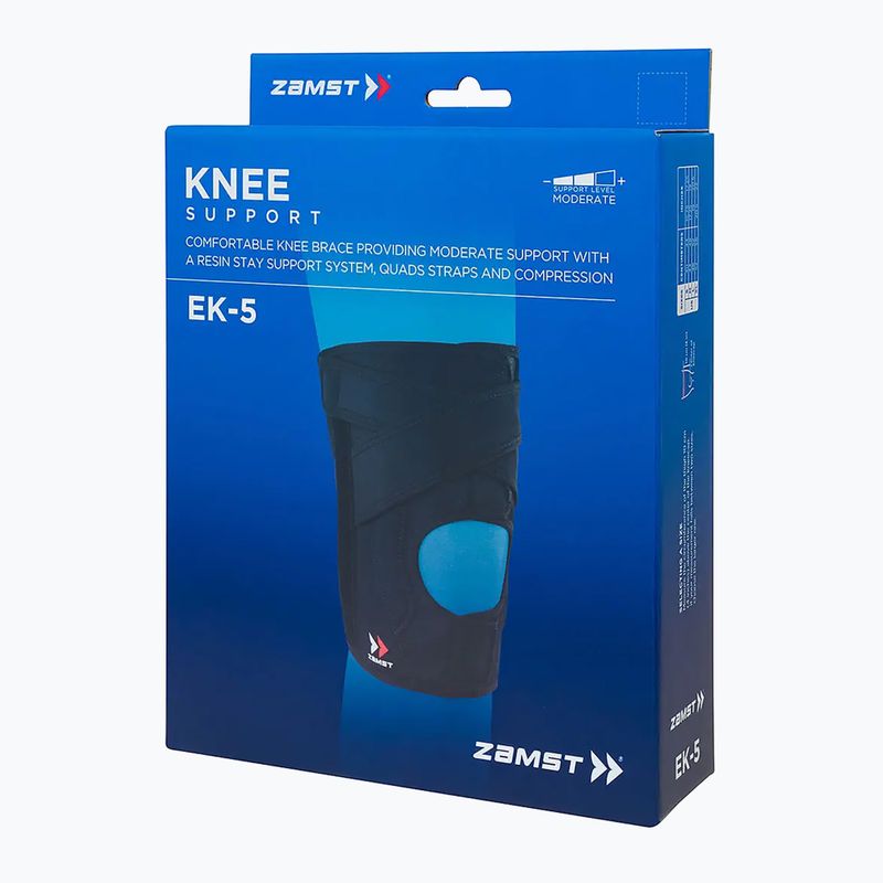 Стабілізатор колінного суглоба Zamst EK-5 чорний 672001 9