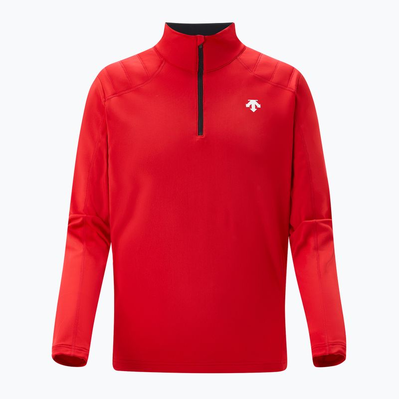 Кофта чоловіча Descente Shoulder Trim T-Neck electric red