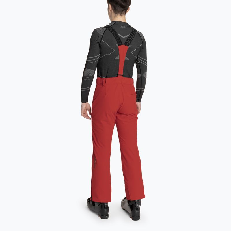 Штани гірськолижні чоловічі Descente Swiss electric red 2