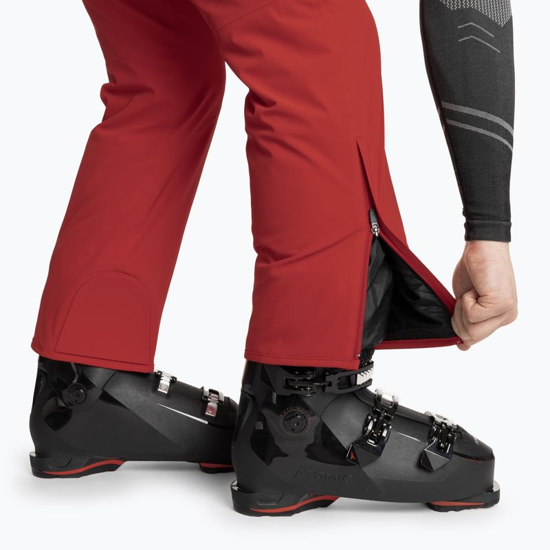 Штани гірськолижні чоловічі Descente Swiss electric red 7