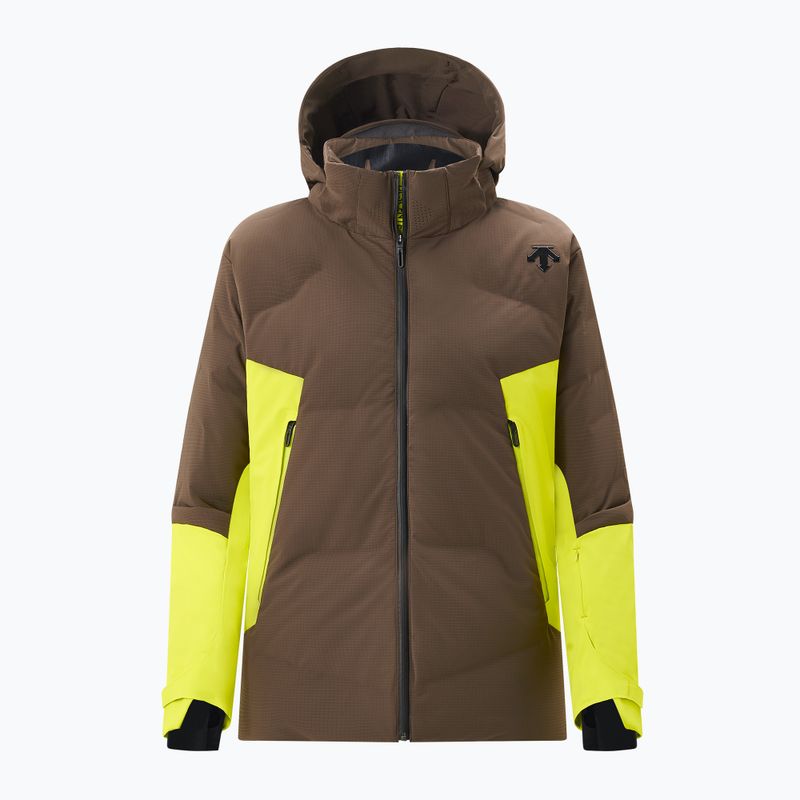 Куртка гірськолижна чоловіча Descente Hybrid Rip Down giant yellow 11