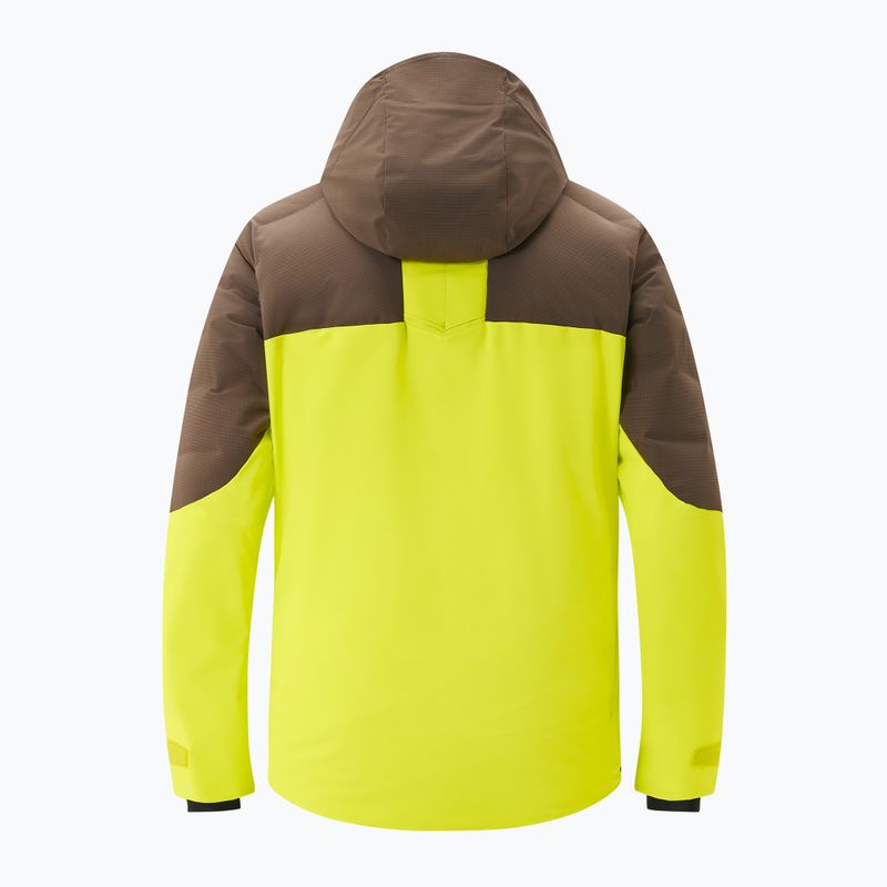 Куртка гірськолижна чоловіча Descente Hybrid Rip Down giant yellow 12
