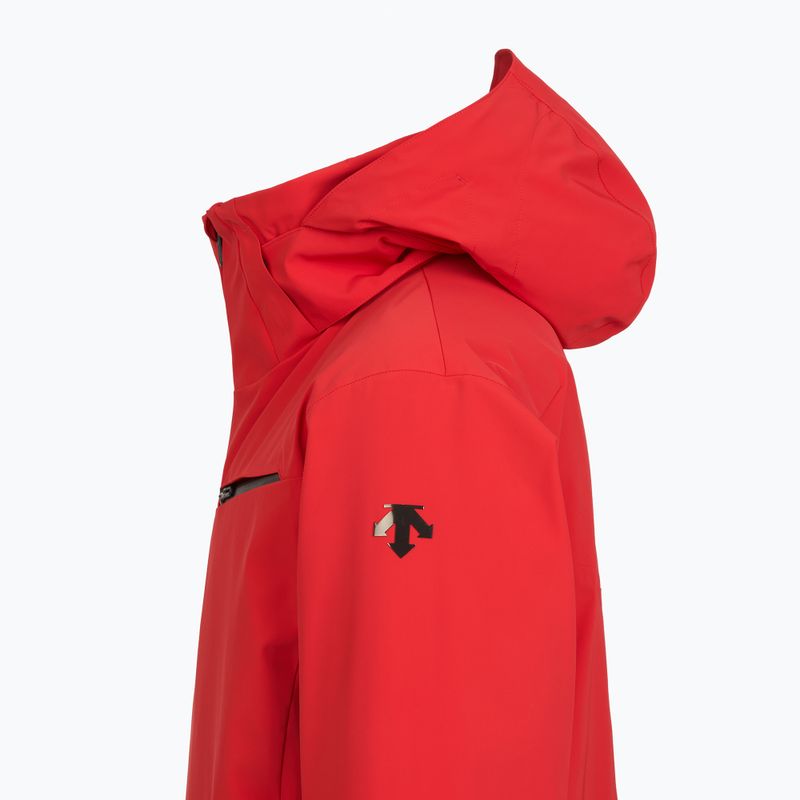 Куртка гірськолижна чоловіча Descente Josh electric red 3