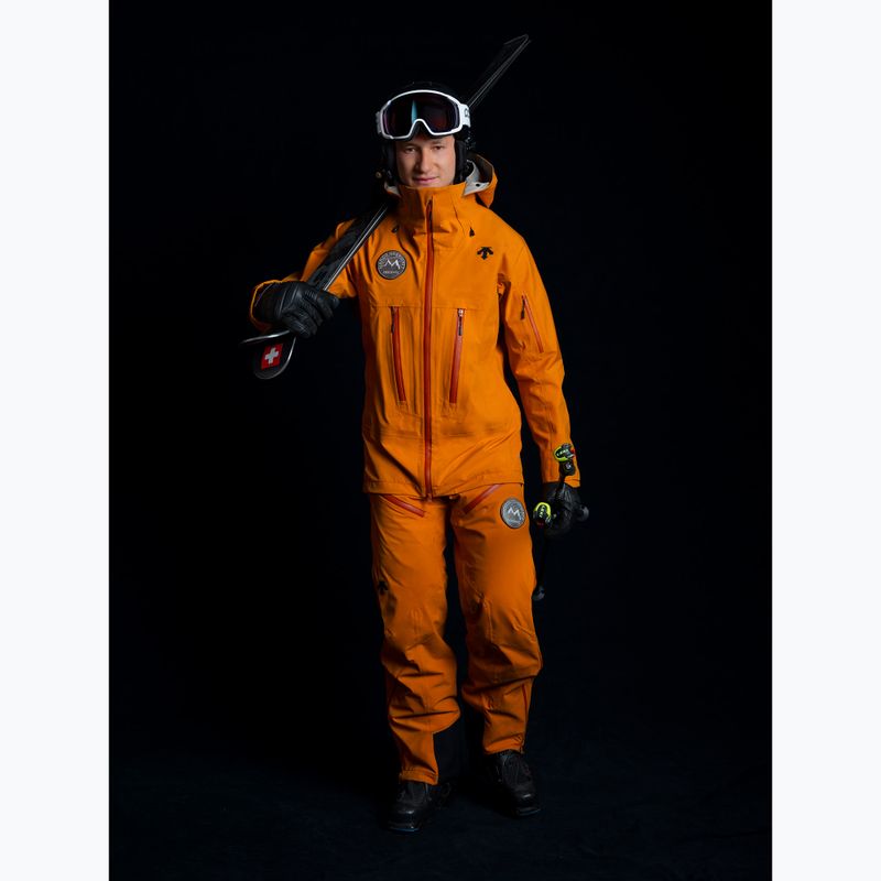 Куртка лижна чоловіча Descente Marco Odermatt Shell ripen orange 3