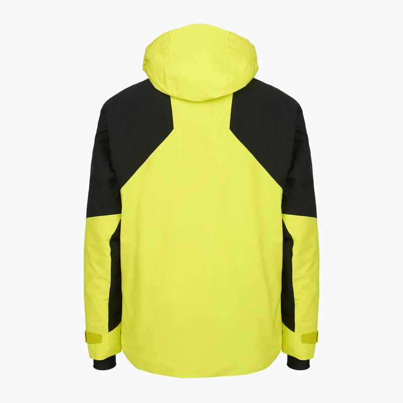 Куртка гірськолижна чоловіча Descente Insulated giant yellow 2