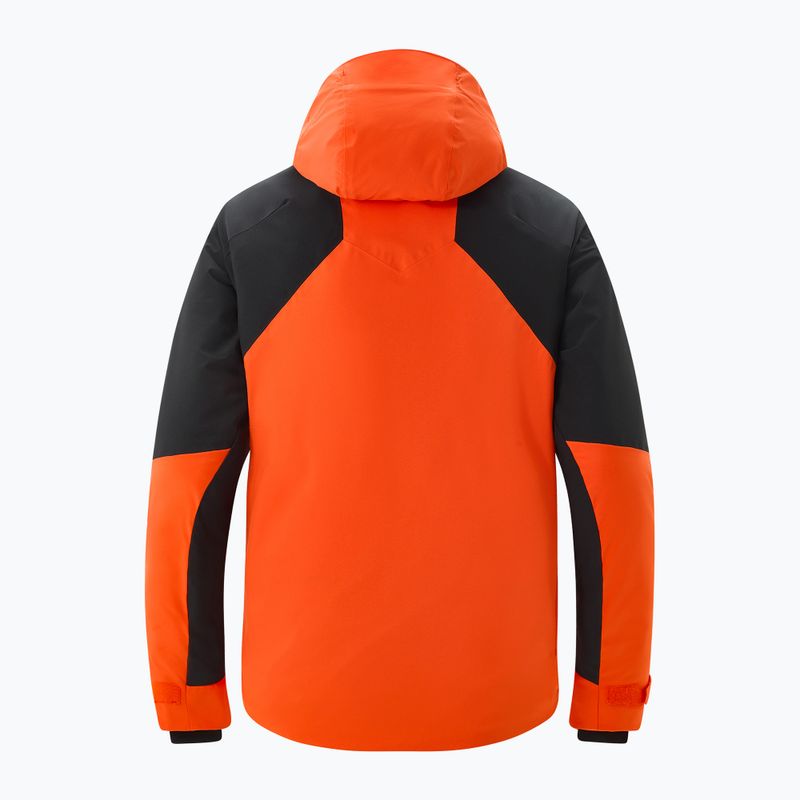 Куртка гірськолижна чоловіча Descente Insulated mandarin orange 2