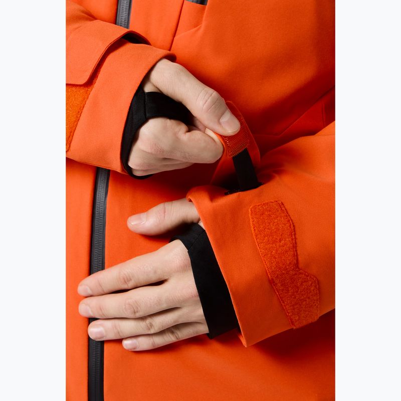 Куртка гірськолижна чоловіча Descente Insulated mandarin orange 4