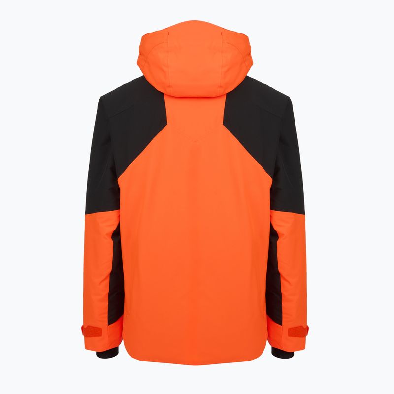 Куртка гірськолижна чоловіча Descente Insulated mandarin orange 2