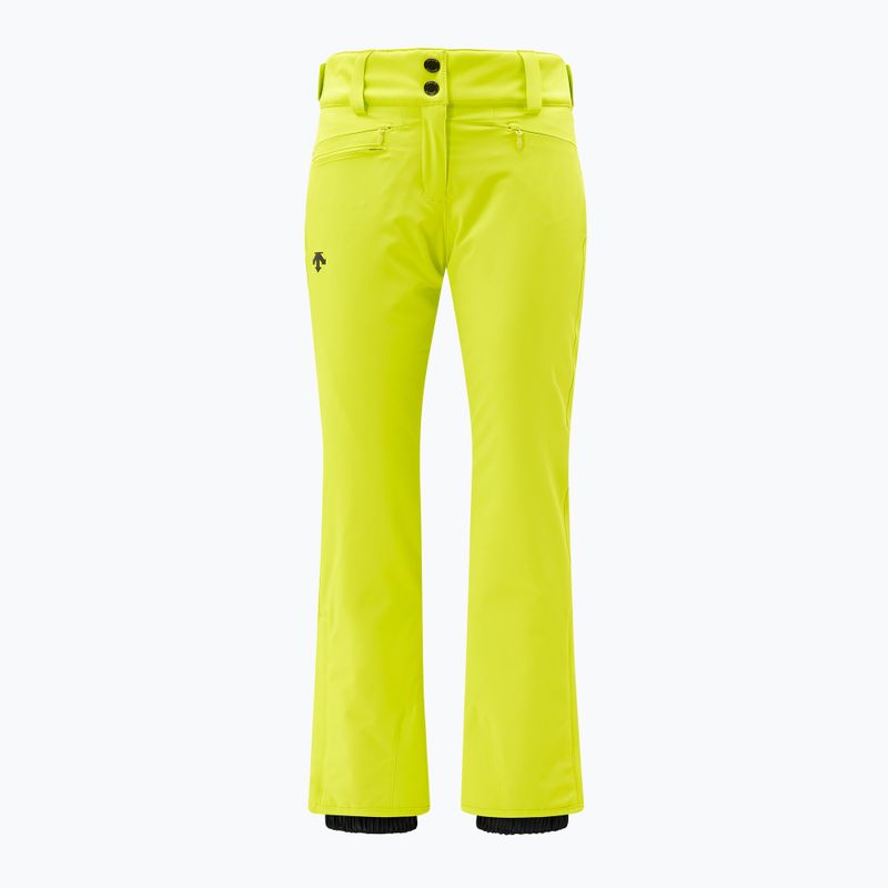 Штани гірськолижні жіночі Descente Insulated giant yellow