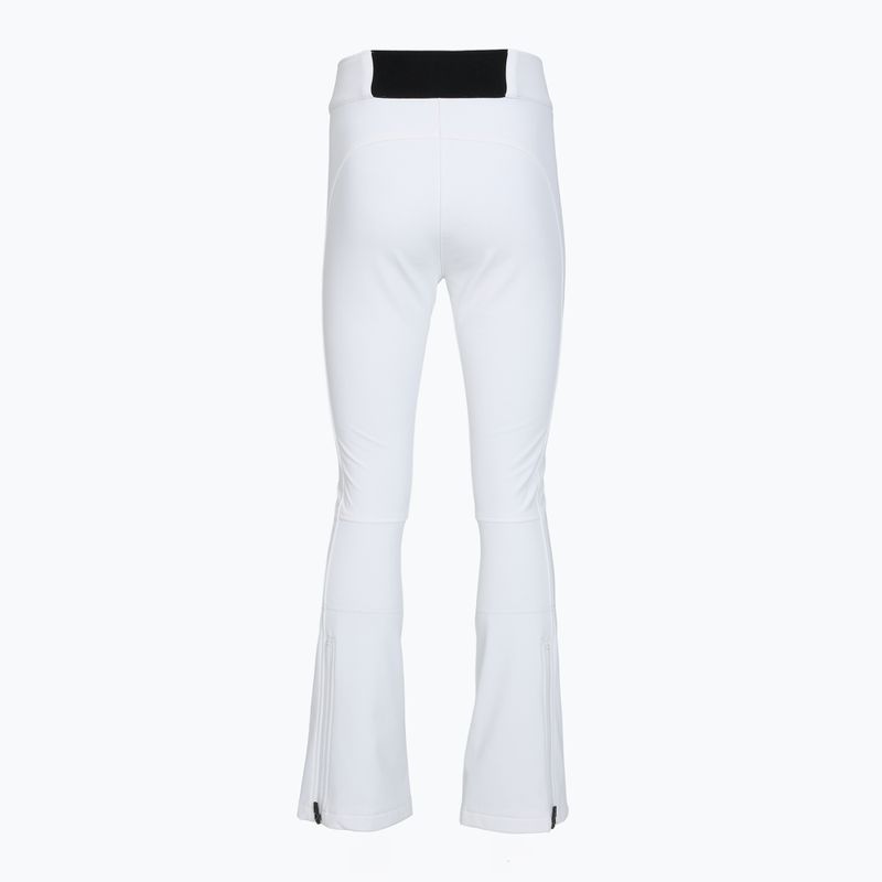 Штани гірськолижні жіночі Descente Bonded Stretch super white 2