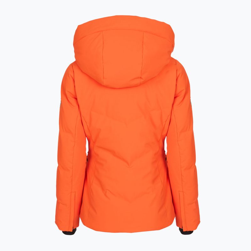 Куртка лижна жіноча Descente Gradation Down mandarin orange 2