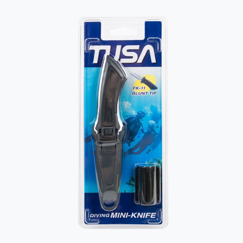 Ніж для дайвінгу TUSA Mini Knife чорний FK-11