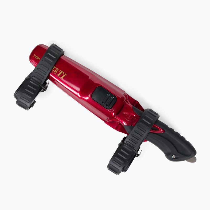 Ніж для дайвінгу TUSA X-Pert II Titanium червоний FK-940 2