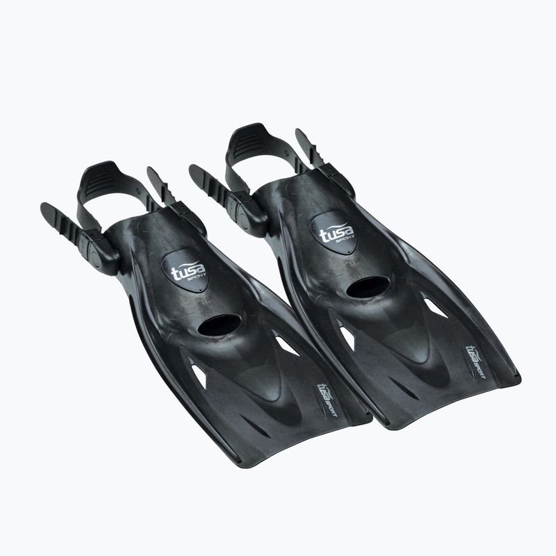 Ласти для дайвінгу TUSA Sportstrap Snorkel Fin чорні UF-21 BK 5