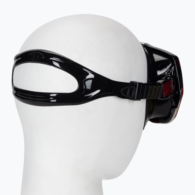 Маска для дайвінгу TUSA Freedom Hd Mask чорно-червона M-1001 3