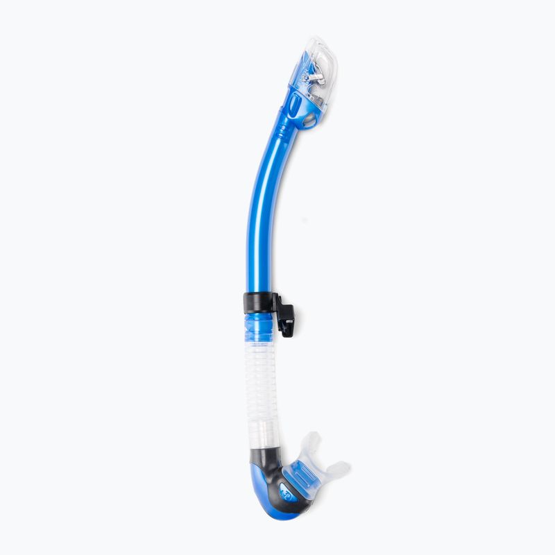 Трубка для дайвінгу TUSA Hyperdry Elite 2 Snorkel синя SP-0101