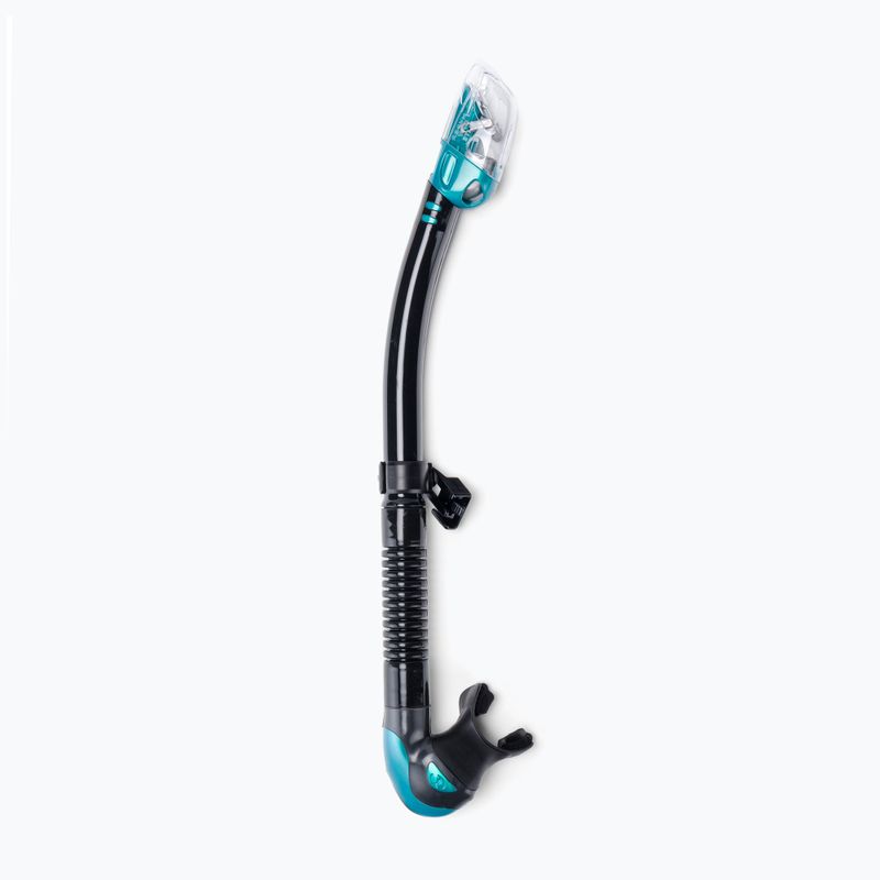 Трубка для дайвінгу TUSA Hyperdry Elite 2 Snorkel чорно-синя SP-0101
