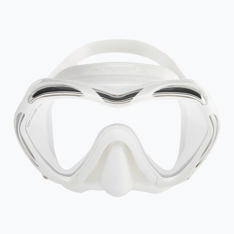 Маска для дайвінгу / підводного плавання TUSA Paragon S Mask біла M-111 2