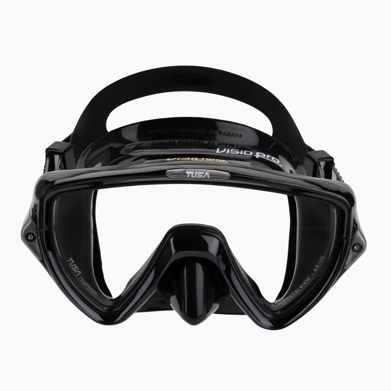 Маска для підводного плавання TUSA Visio Pro black 2