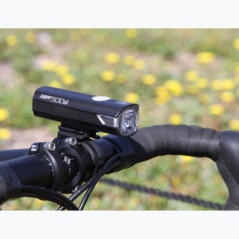Ліхтар велосипедний передній CatEye AMPP 500S HL-EL085SRC black 4