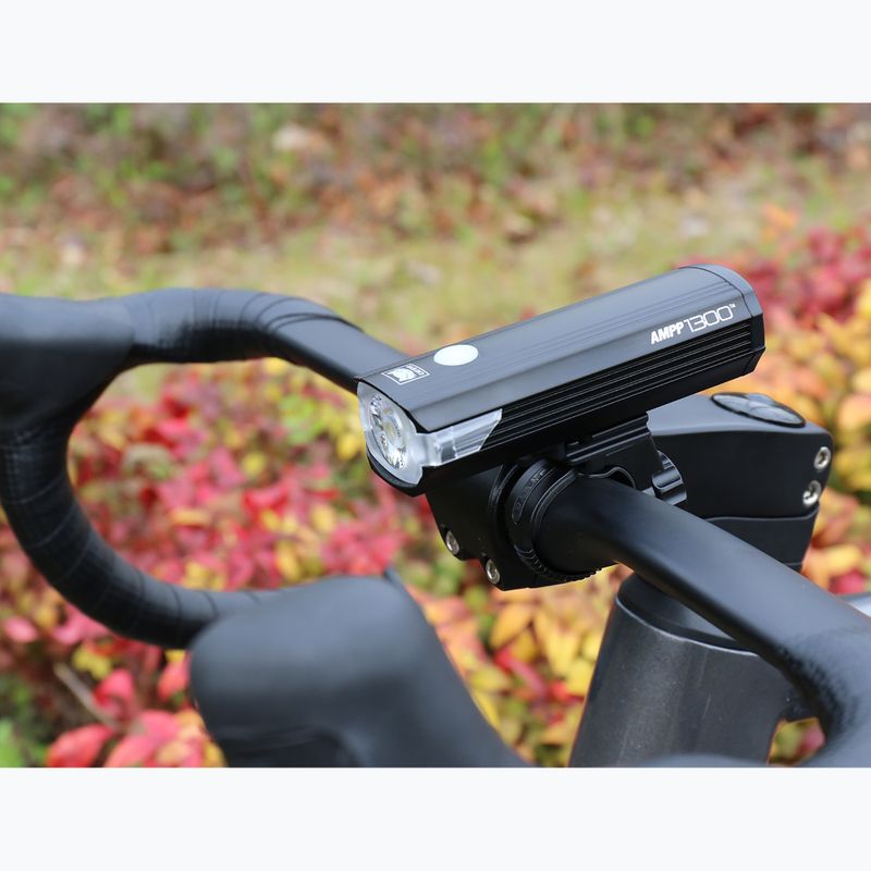 Ліхтар велосипедний передній CatEye AMPP 1300 HL-EL1300RC black 3