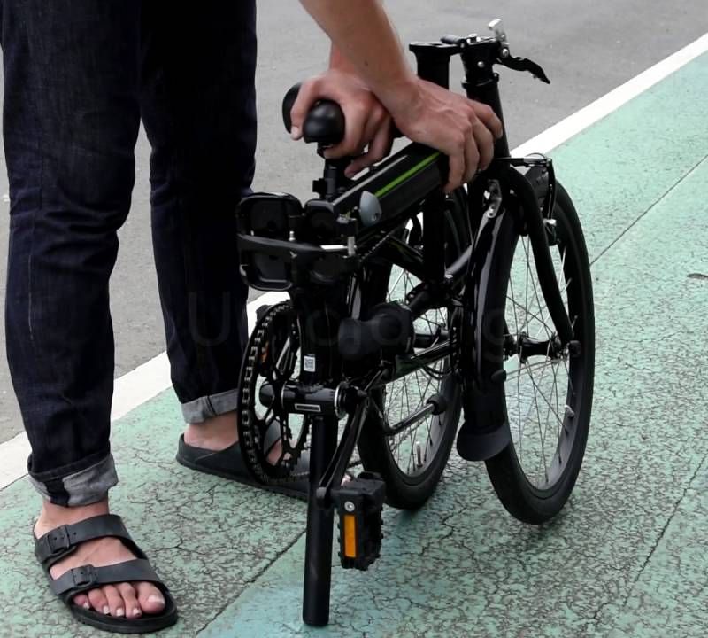 Велосипед міський складаний Tern LINK B7 синій 10