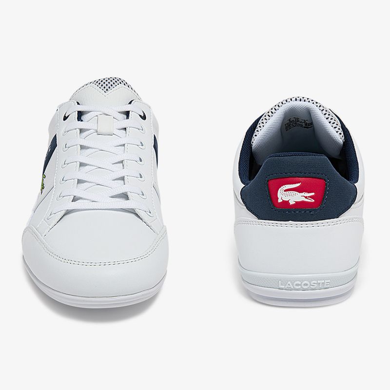 Кросівки чоловічі Lacoste 40CMA0067 white/navy/red 8