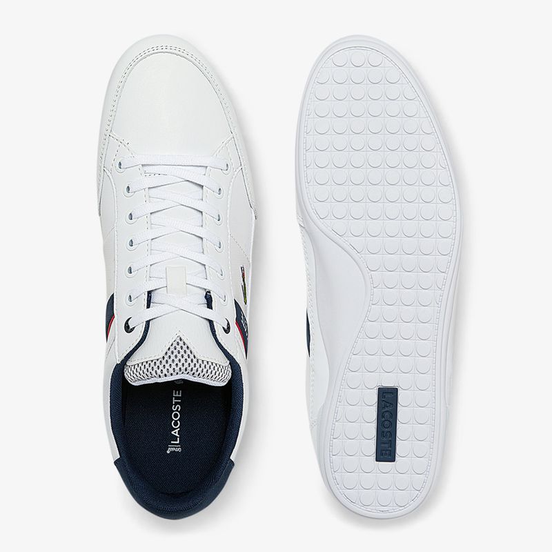 Кросівки чоловічі Lacoste 40CMA0067 white/navy/red 9