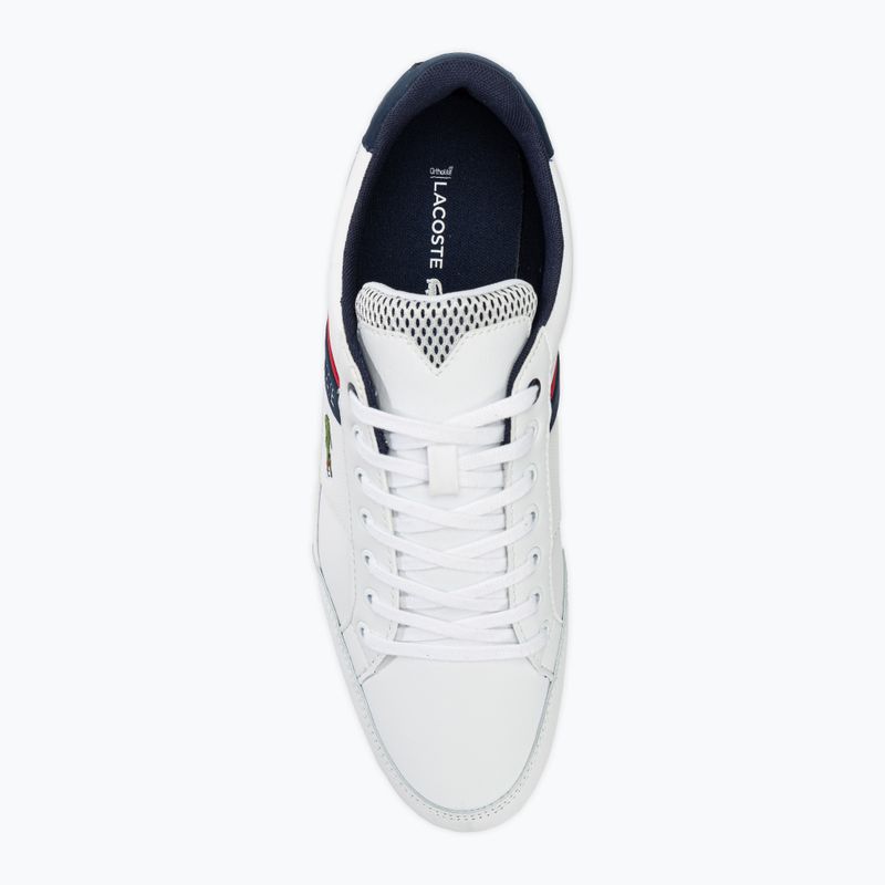 Кросівки чоловічі Lacoste 40CMA0067 white/navy/red 5