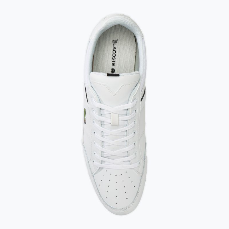 Кросівки чоловічі Lacoste 42CMA0014 white/black 5