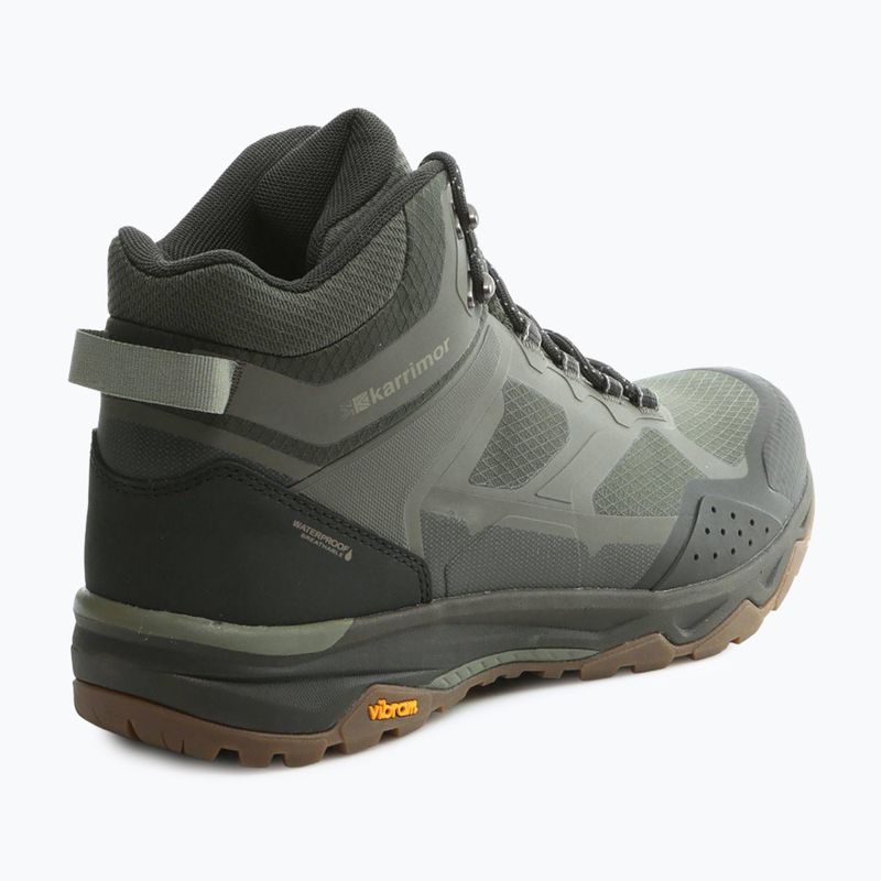 Черевики трекінгові чоловічі Karrimor Spiral Mid olive 10