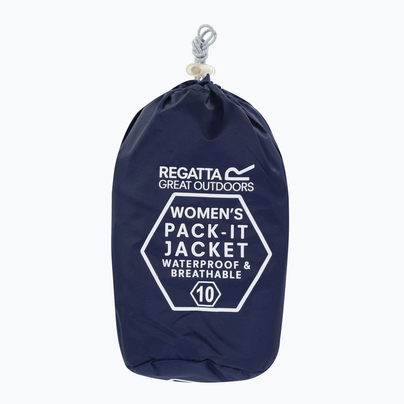 Жіноча водонепроникна куртка REGATTA Pack-It III midnight 12